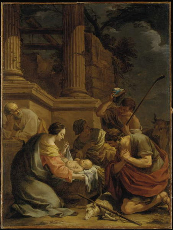 The Adoration of the Shepherds posters & prints by Nicolas Chaperon