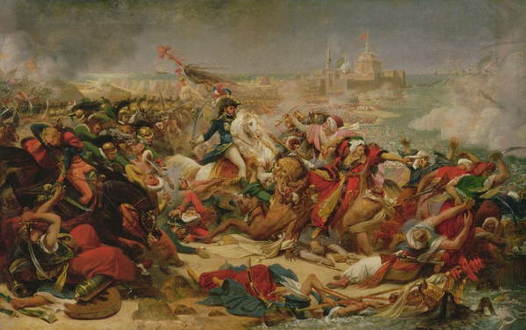 Detail of Murat Defeating the Turkish Army at Aboukir on 25 July 1799, c.1805 by Baron Antoine Jean Gros