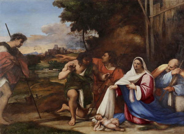 Adoration of the Shepherds, 1510 posters & prints by Sebastiano del (c ...