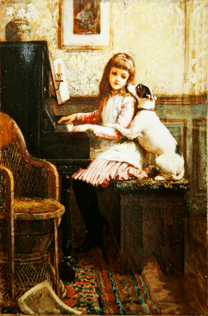 Detail of Drink to me only with Thine Eyes by Charles Trevor Garland