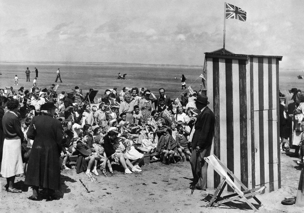 Detail of Punch and Judy 1950 by Staff