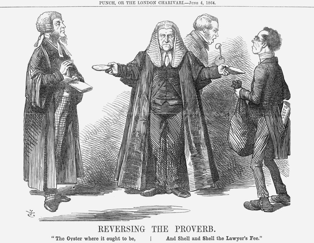 Detail of Reversing the Proverb by John Tenniel