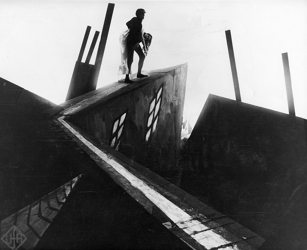Detail of Scene from The Cabinet of Dr Caligari, 1920 by Robert Wiene