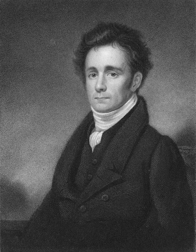 Detail of Robert Jameson, Scottish mineralogist, 1833 by Unknown