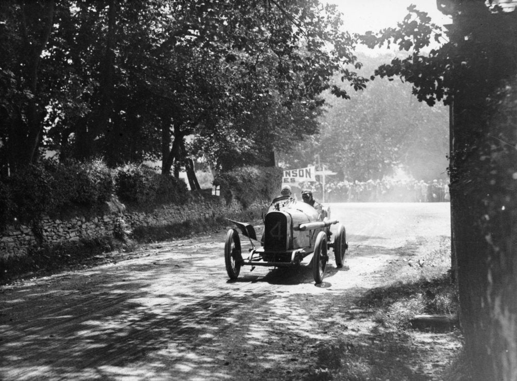 Detail of Sunbeam at the Isle of Man TT Race, 1914 by Unknown