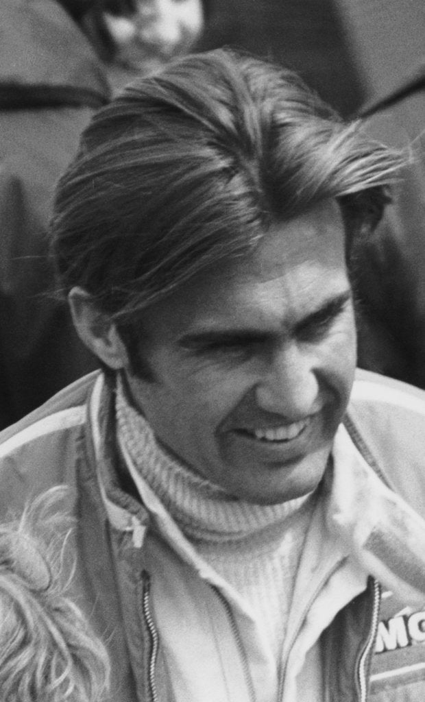 Detail of Carlos Reutemann, c1972-c1982 by Unknown