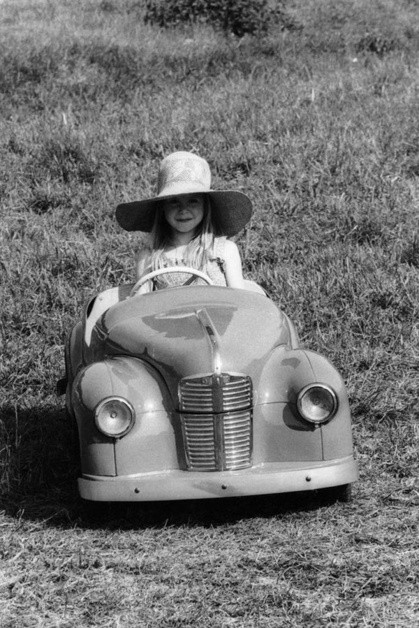 austin j40 pedal car for sale Girl in a 1948 vintage posters & prints by Unknown Marke:Koga Miyata Sunfyre Plays Her Favorite 29671