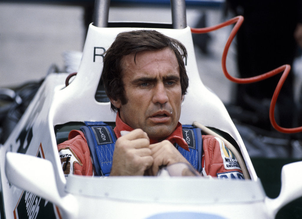 Detail of Carlos Reutemann, 1980 by Unknown