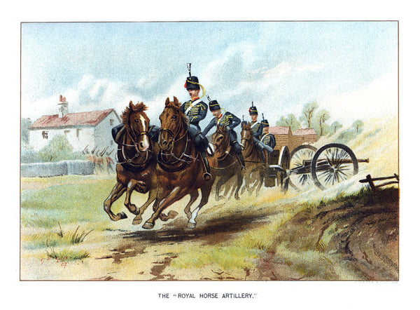 The Royal Horse Artillery posters & prints by Geoffrey Douglas Giles