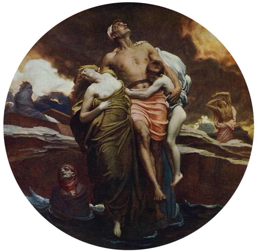 Detail of And the Sea Gave Up the Dead Which Were in It by Frederic Leighton