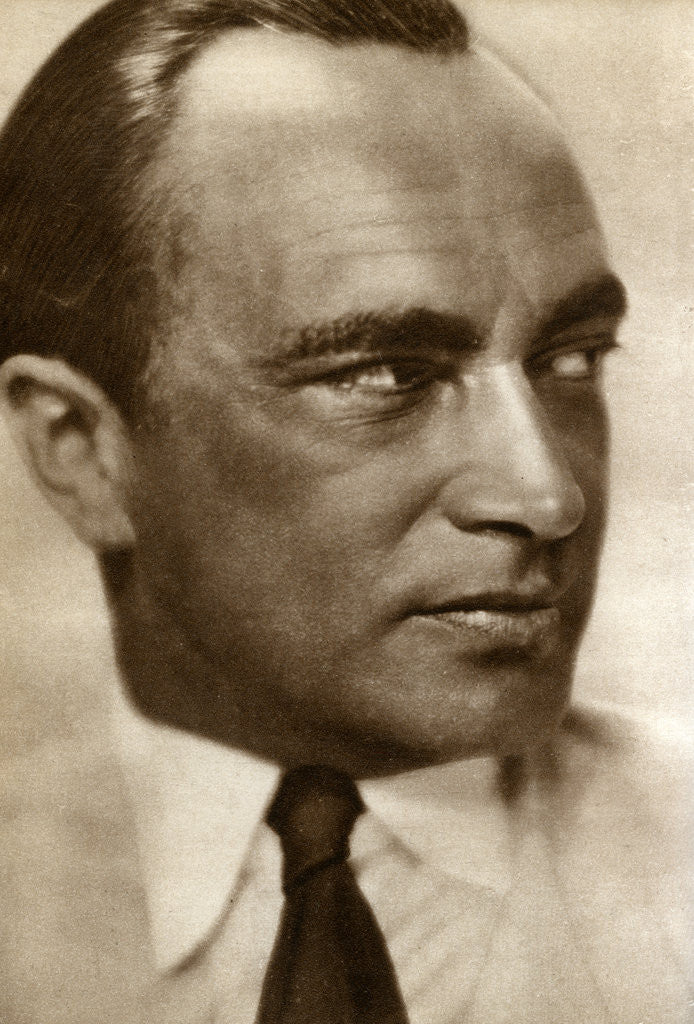 Detail of Conrad Veidt, German actor by Anonymous