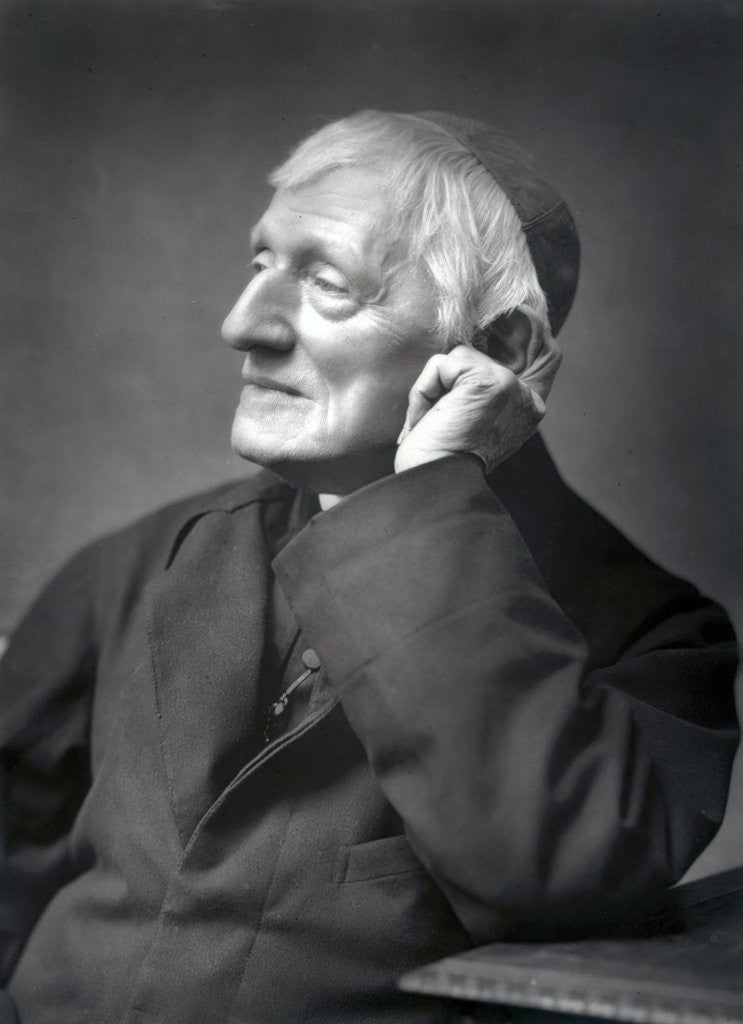 Detail of John Henry Newman, British cardinal by Anonymous