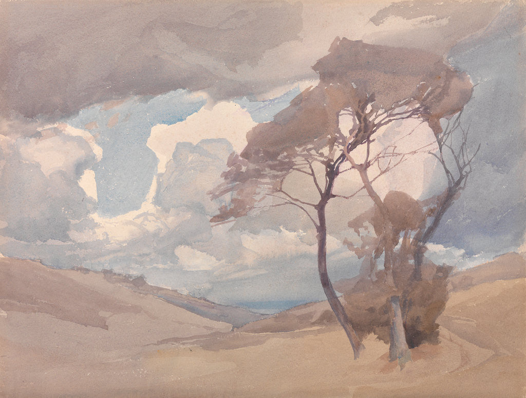 Detail of The Trees by Archibald Knox