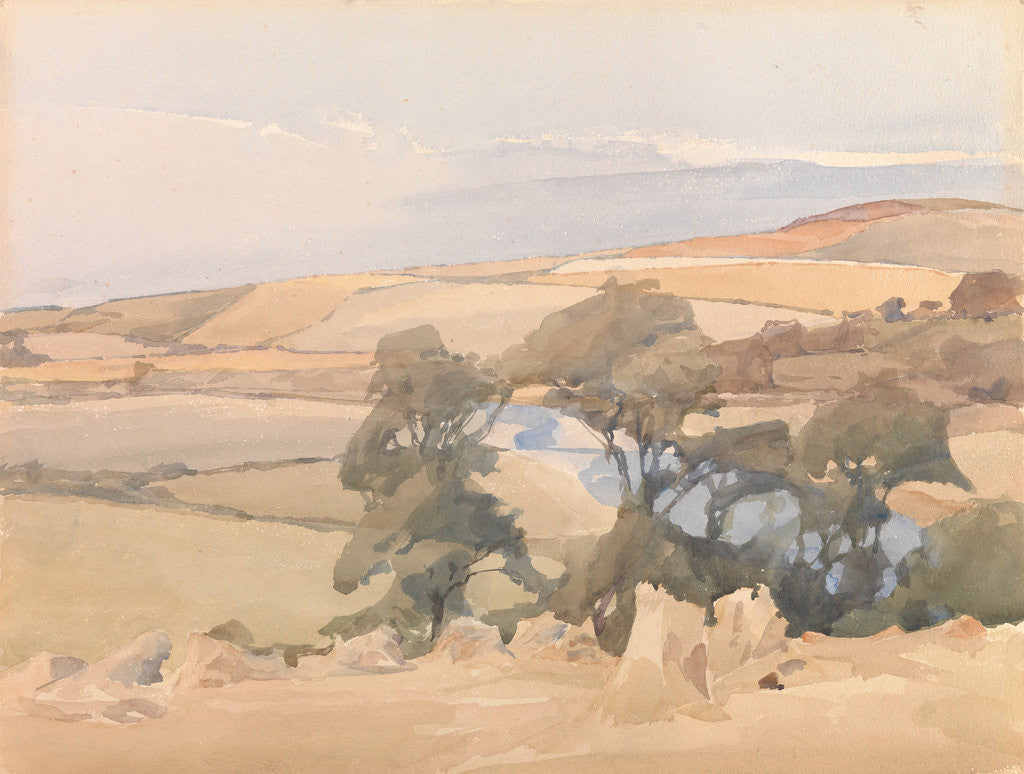 Detail of The Vale of the Neb by Archibald Knox