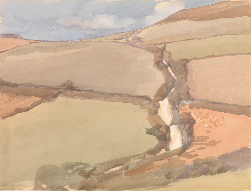 Detail of Staarvey Road near St John's by Archibald Knox
