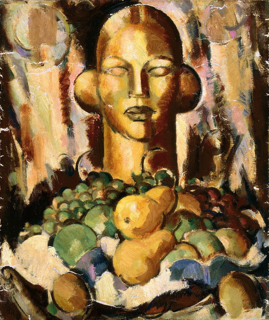 Detail of Eastre and Fruits by John Duncan Fergusson