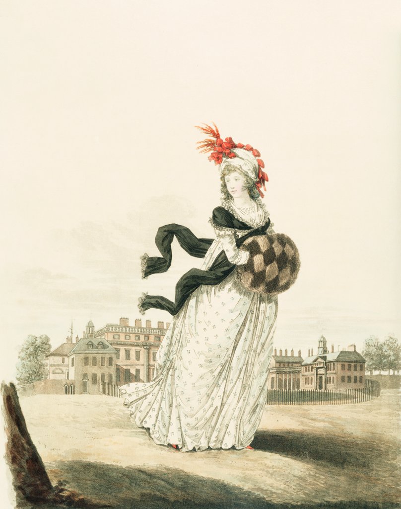 Detail of Fashion Plate by Anonymous