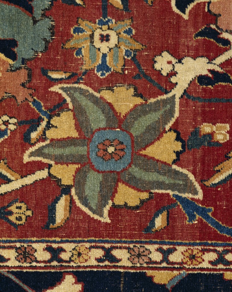 Detail of Carpet, detail. Persia, 17th century by Unknown