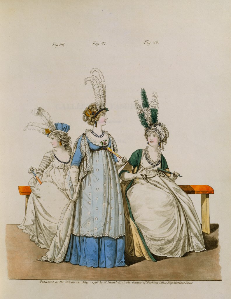 Detail of The Gallery Of Fashion by Anonymous