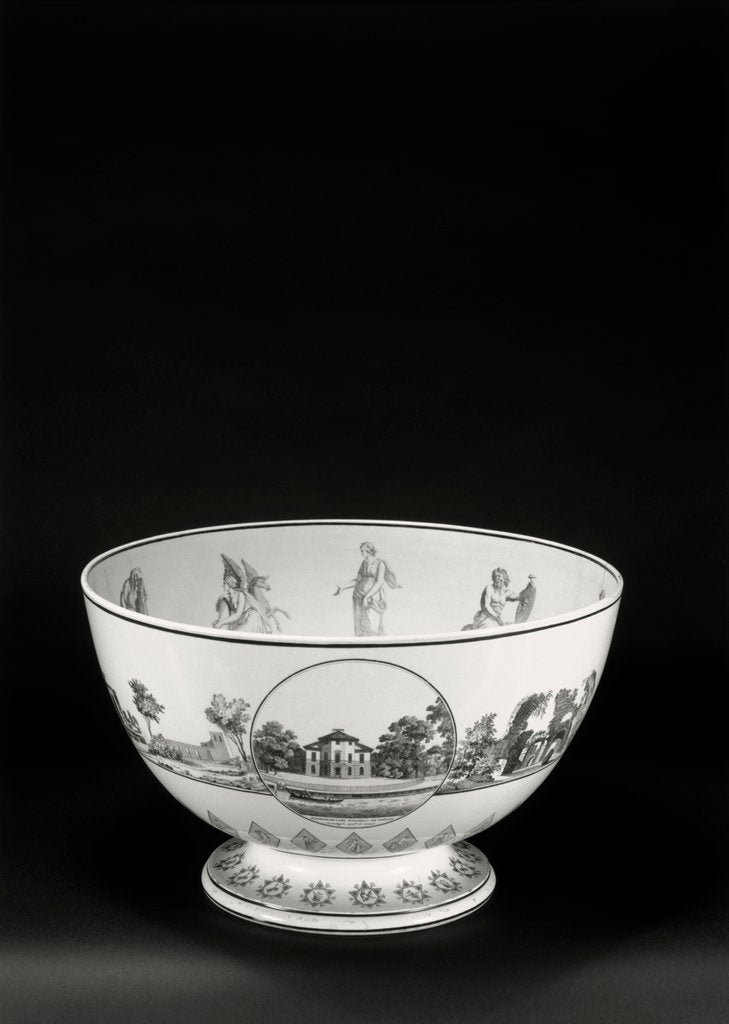 Detail of Punch Bowl by Anonymous