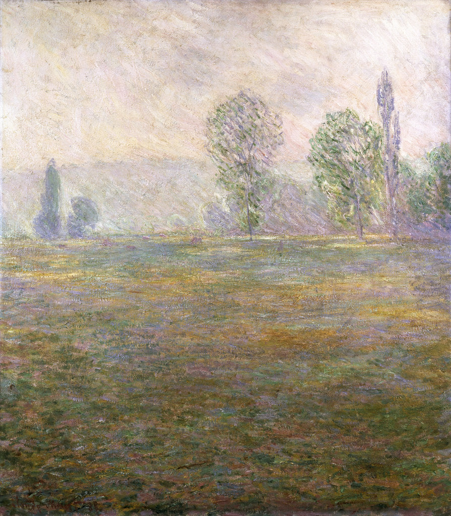 Detail of Meadows at Giverny, 1888. by Claude Monet