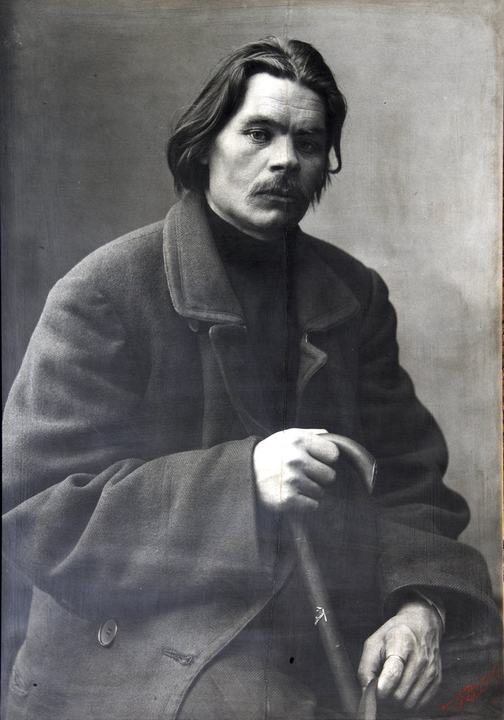 Detail of Maxim Gorky, Russian author, c1901-c1902 by Unknown