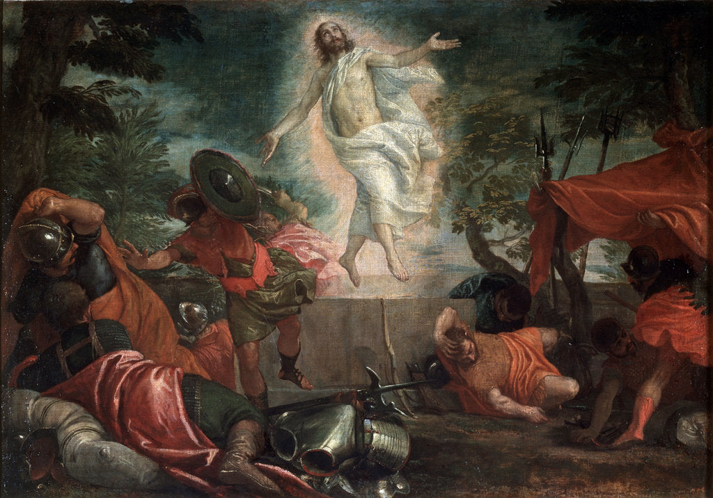 Detail of The Ascension of Christ, c1580 by Paolo Veronese