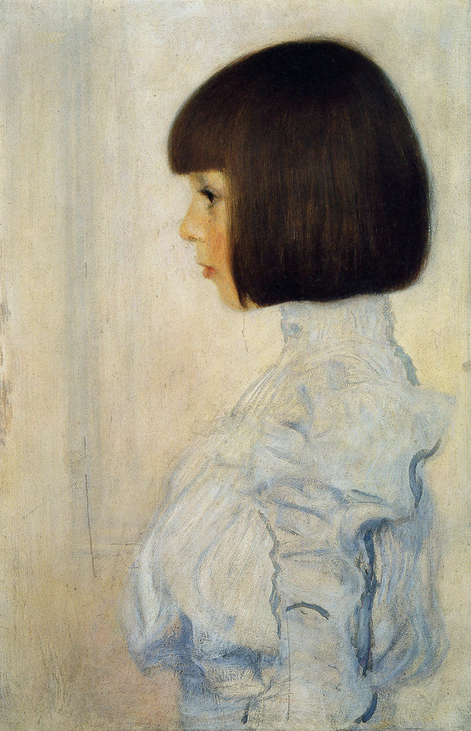 Detail of Portrait of Helene Klimt by Gustav Klimt