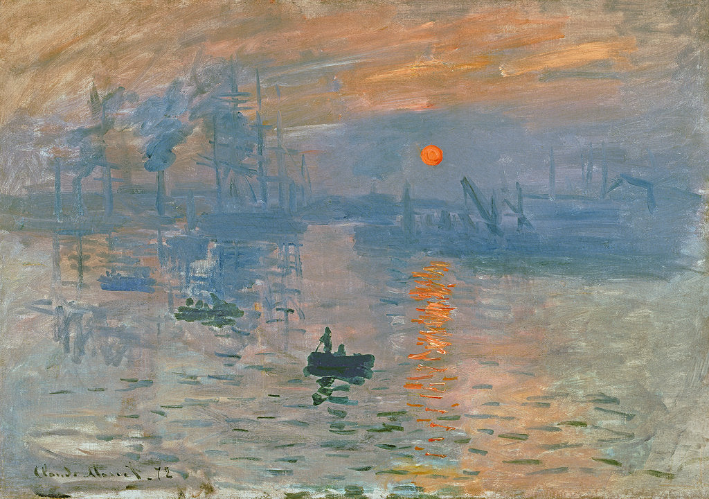 Detail of Impression, Sunrise (Impression, soleil levant), 1872 by Claude Monet
