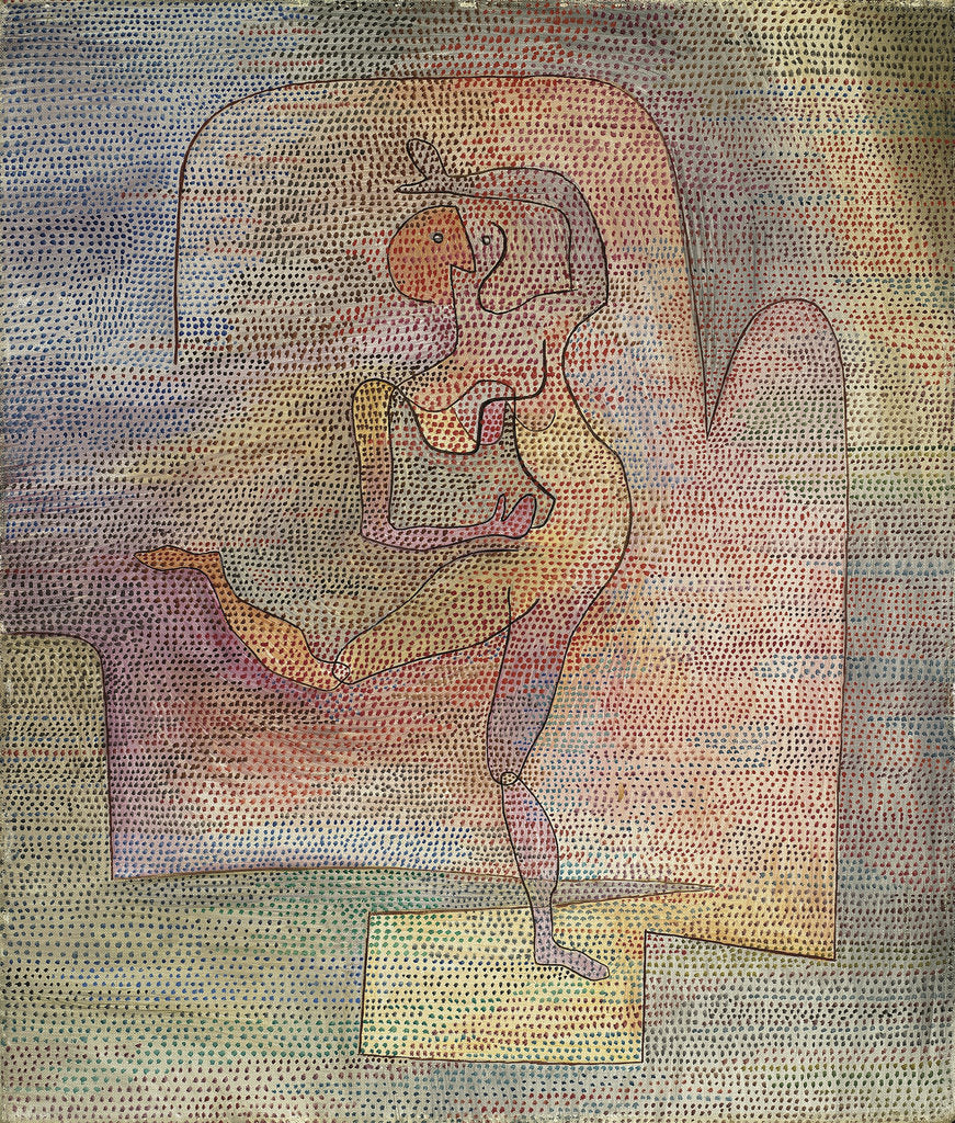Detail of Dancer, 1932 by Paul Klee