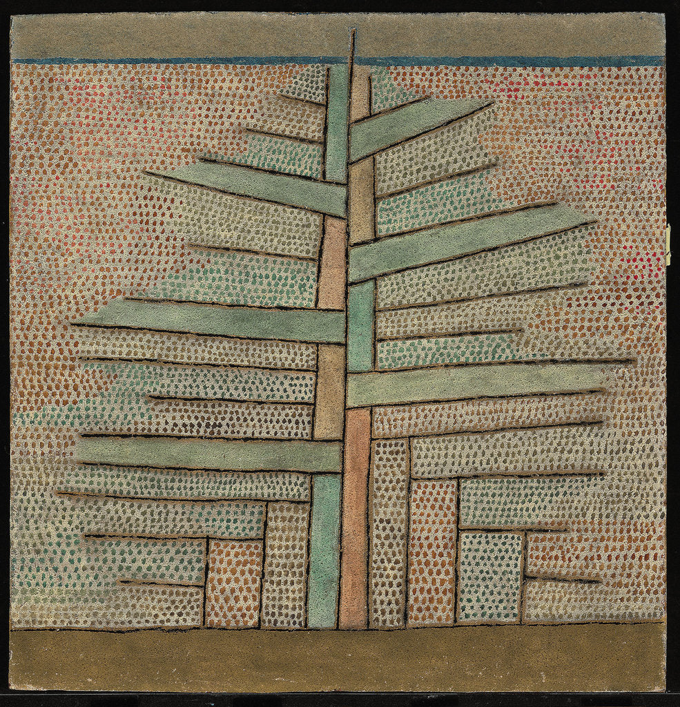 Detail of Pine tree, 1932 by Paul Klee