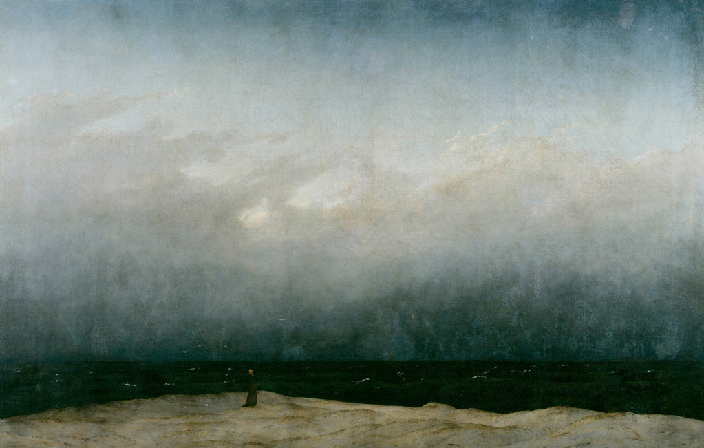 Detail of The Monk by the Sea, 1808-1810 by Caspar David Friedrich
