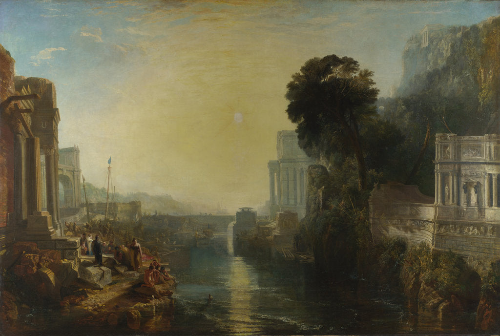 Detail of Dido building Carthage (The Rise of the Carthaginian Empire), 1815 by Joseph Mallord William Turner