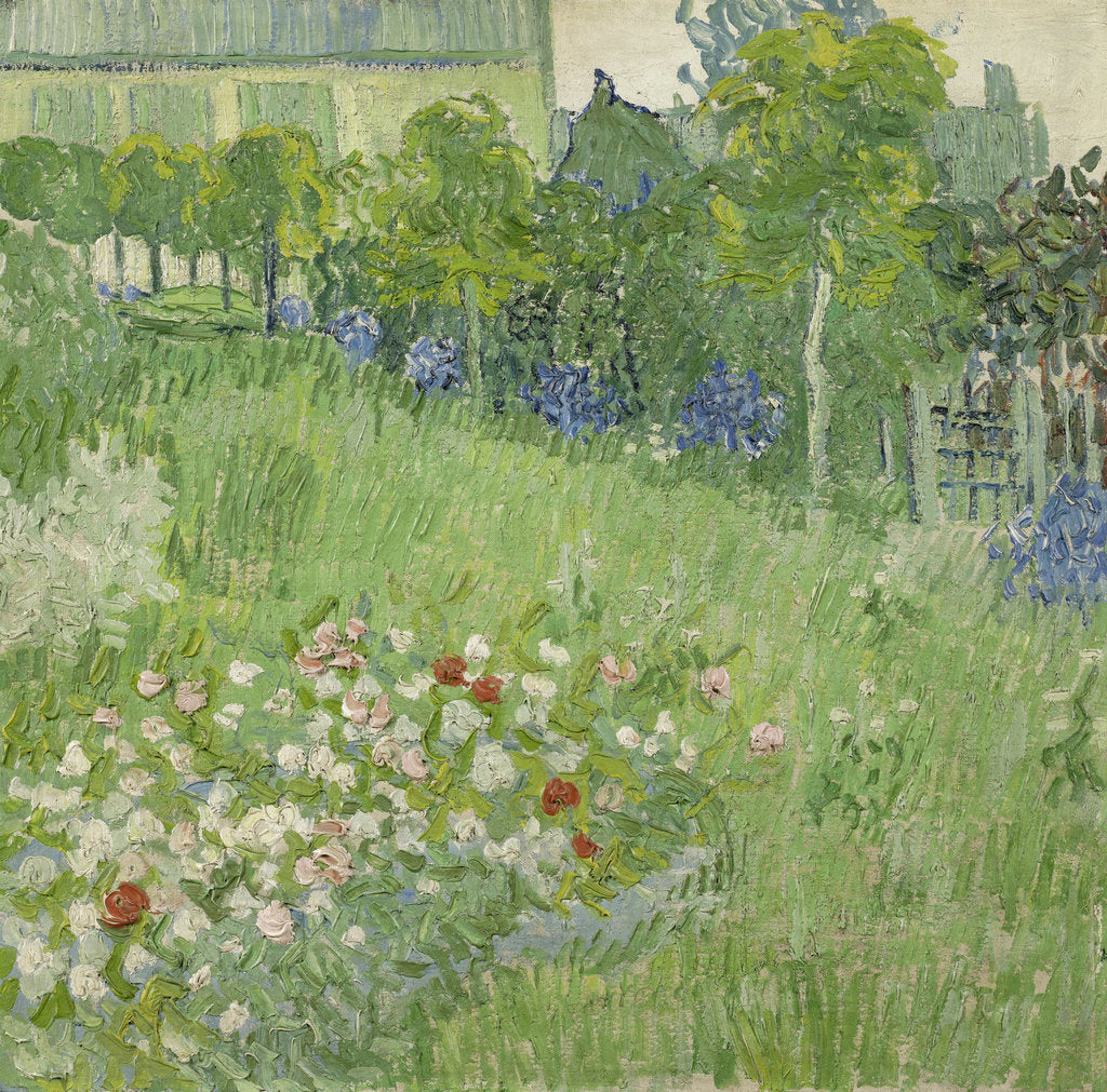 Detail of Daubignys Garden, 1890 by Vincent van Gogh
