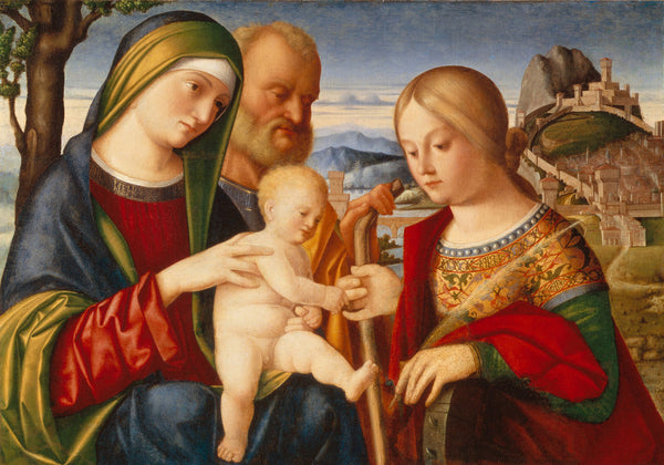 The Mystical Marriage of Saint Catherine posters & prints by Francesco ...