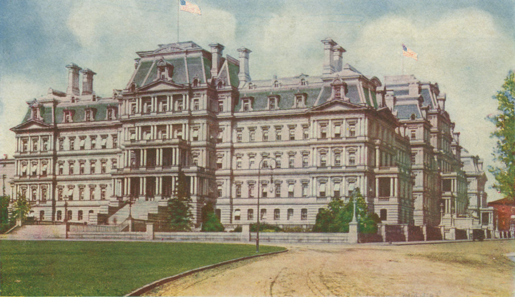 Detail of State, War and Navy Departments, Washington, DC by Anonymous