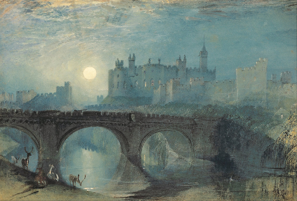 Detail of Alnwick Castle, c. 1829 by Joseph Mallord William Turner