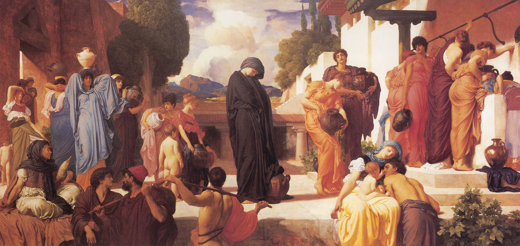 Detail of Captive Andromache by Frederic Leighton