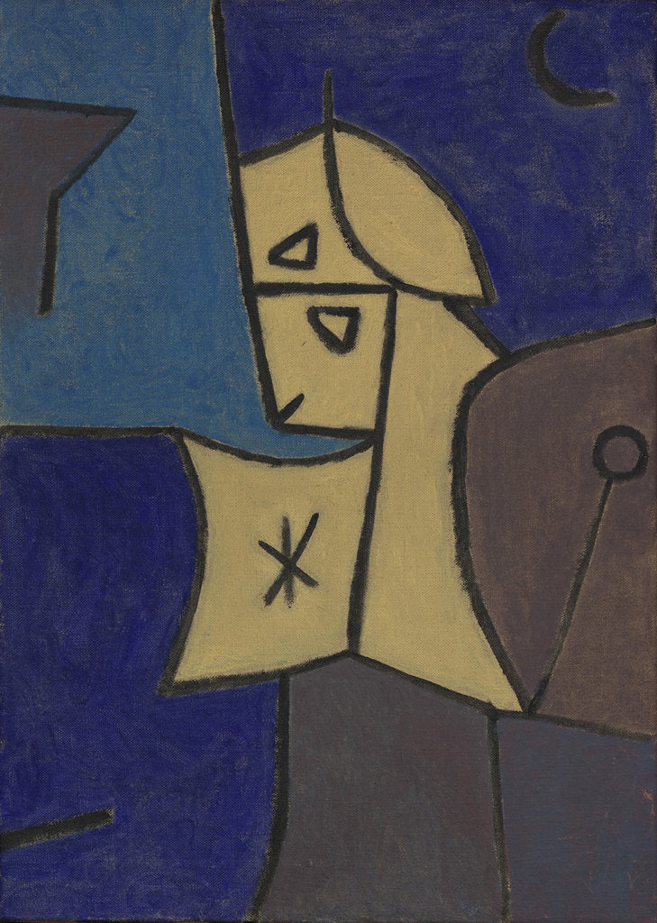Detail of High Guardian (Hoher Wächter), 1940 by Paul Klee