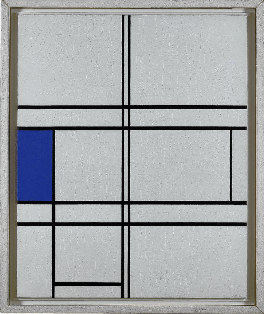 Detail of Composition in Blue and White, 1935 by Anonymous
