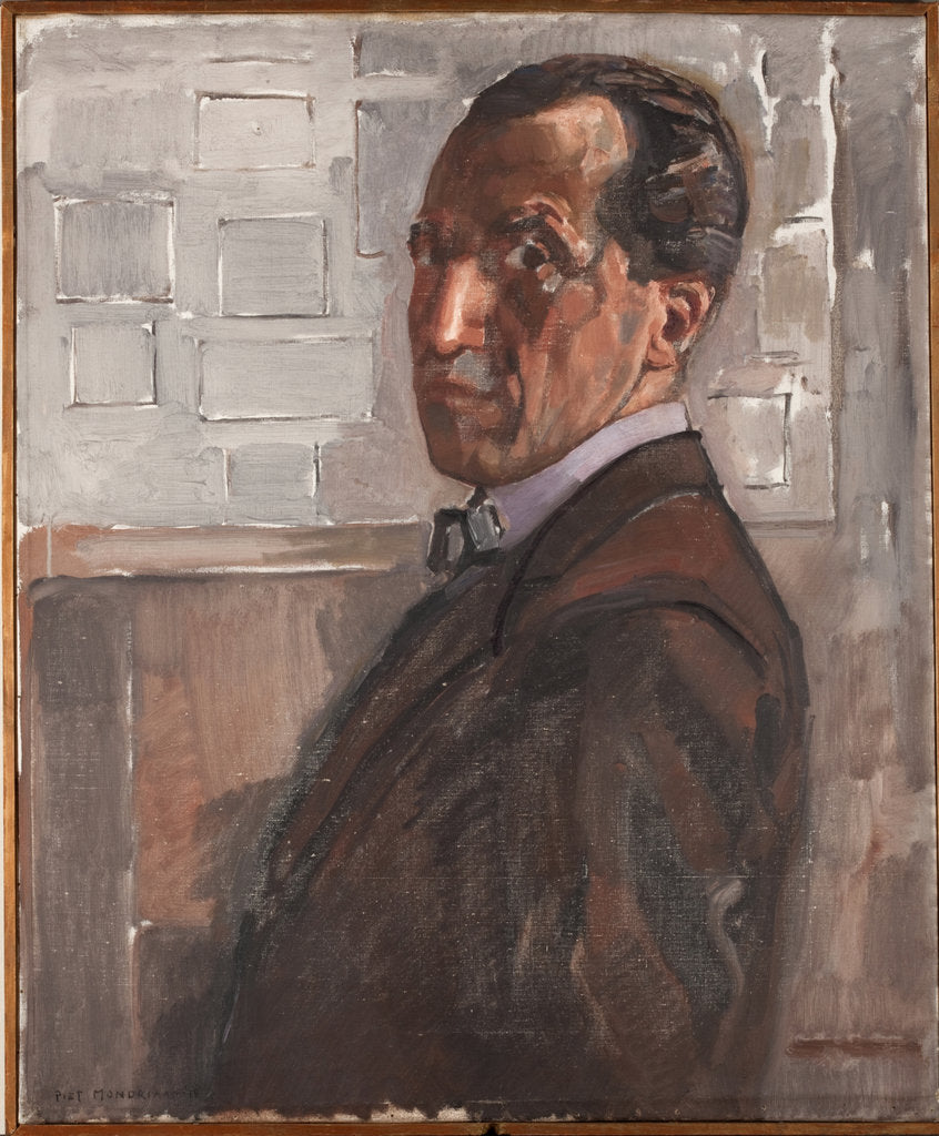 Detail of Self-portrait, 1918 by Anonymous