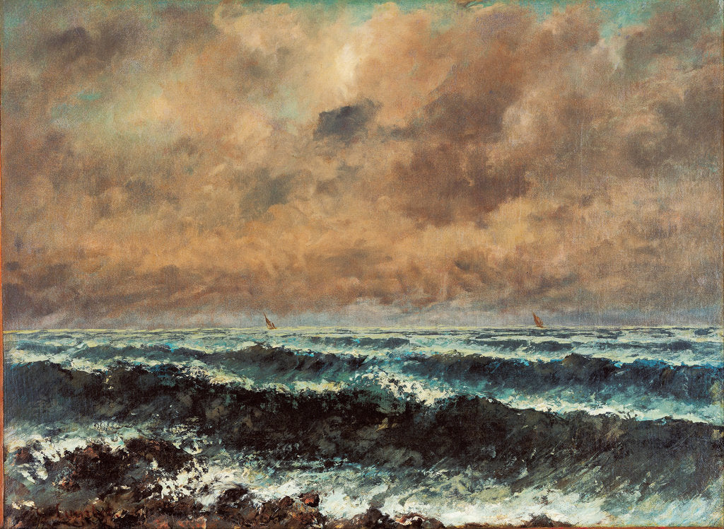 Detail of Autumn Sea, 1867 by Anonymous