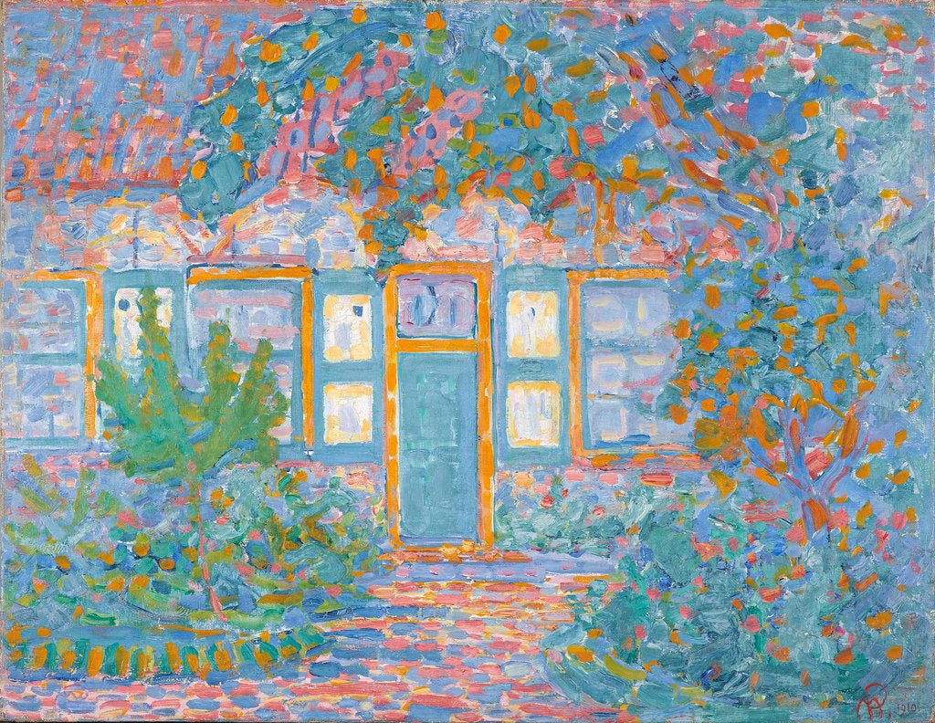 Detail of Cottage at sun light by Anonymous