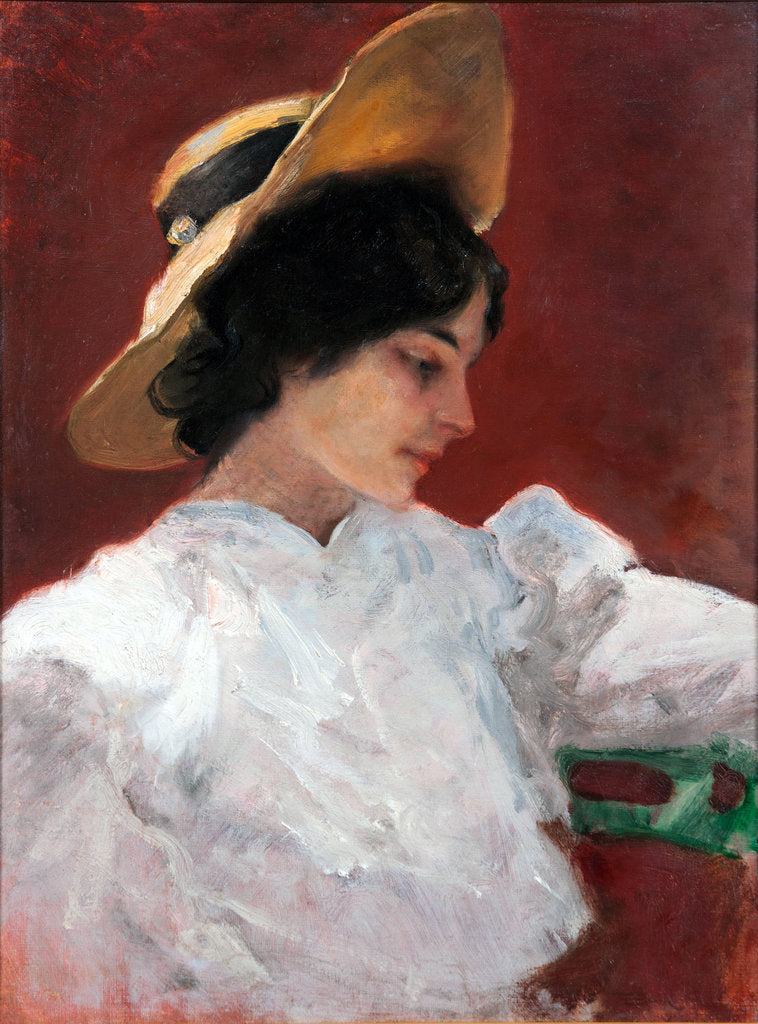 Detail of Yellow hat by Anonymous