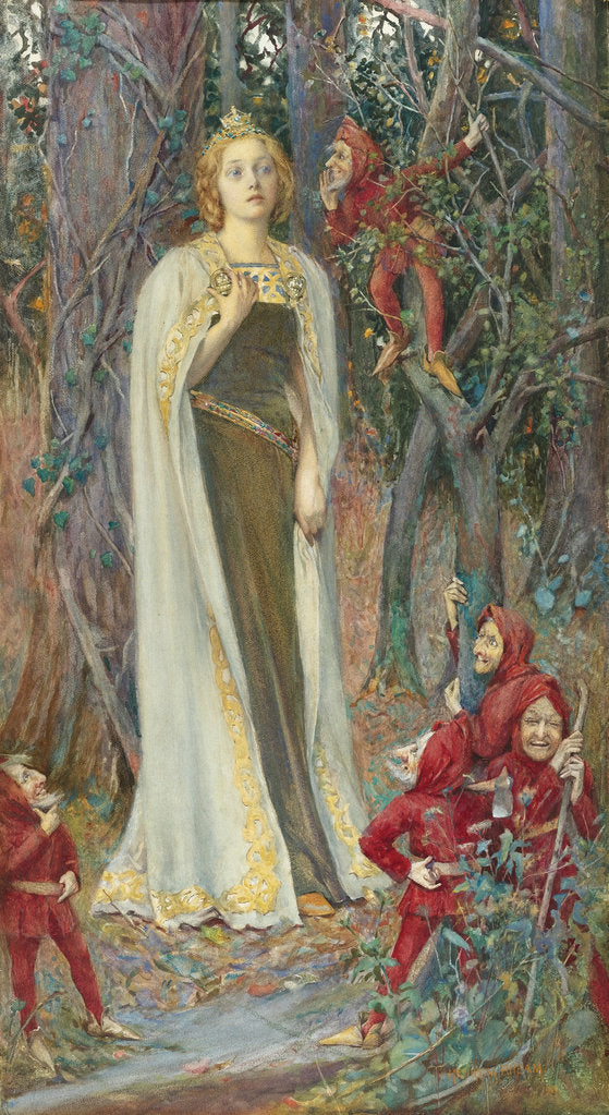 Detail of Once Upon a Time (Snow White) by Anonymous