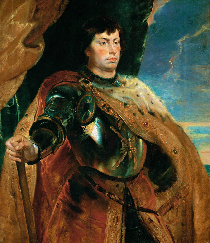 Detail of Charles the Bold by Anonymous