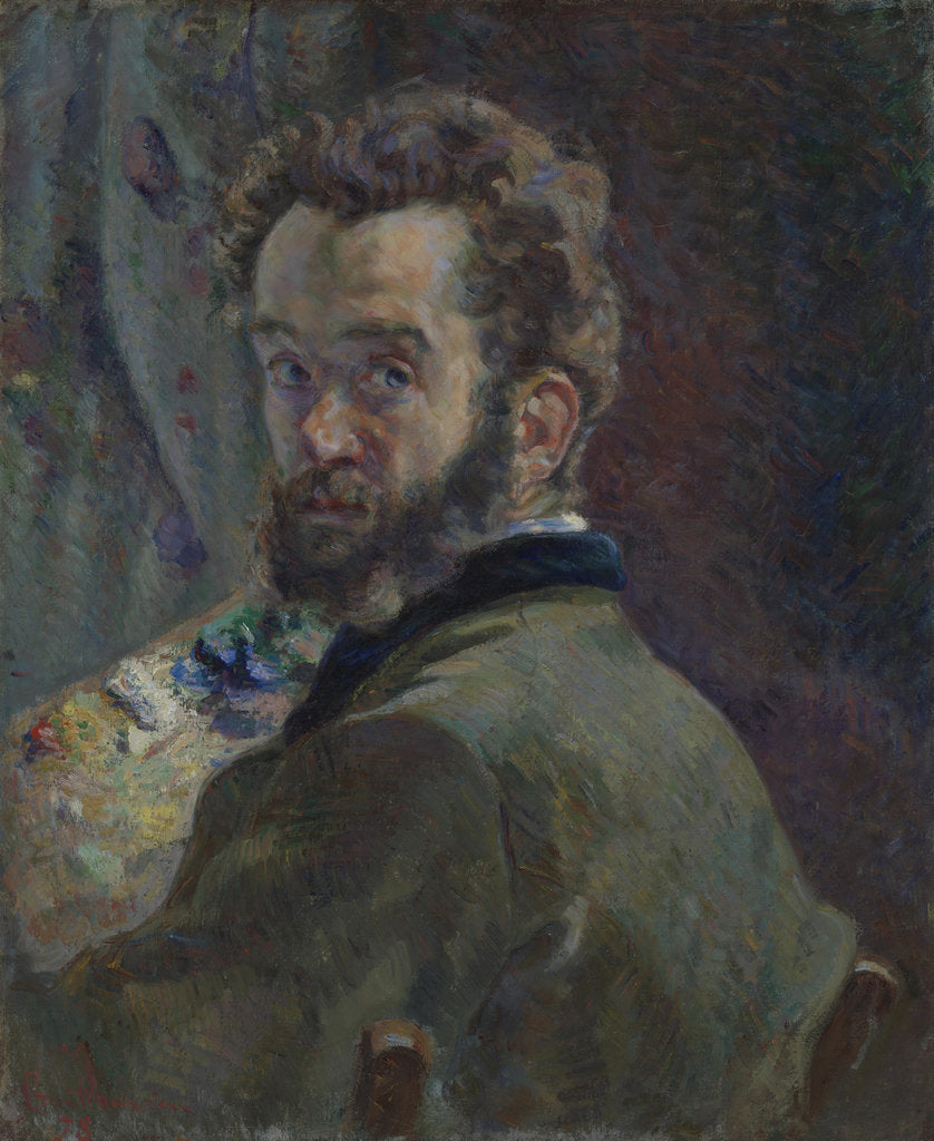 Detail of Self-Portrait, 1878 by Anonymous