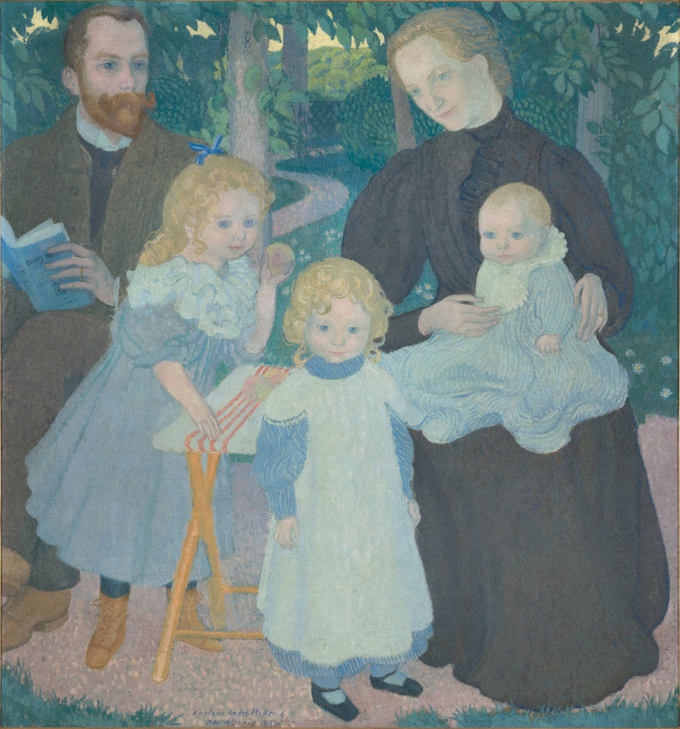 Detail of La famille Mellerio, 1897 by Anonymous