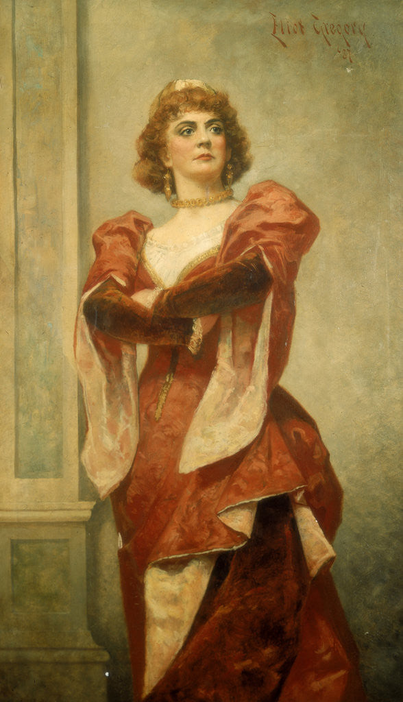 Detail of Ada Rehan (1860-1916) as Katharine in The Taming of the Shrew by Eliot Gregory