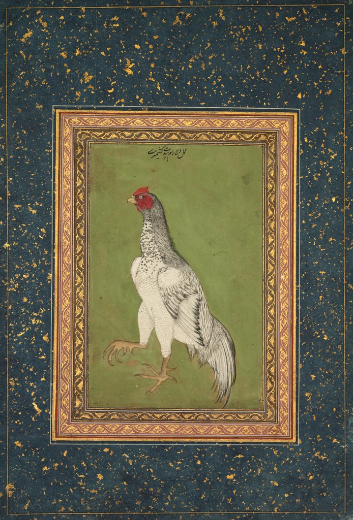 Detail of Rooster, c. 1620 by Unknown